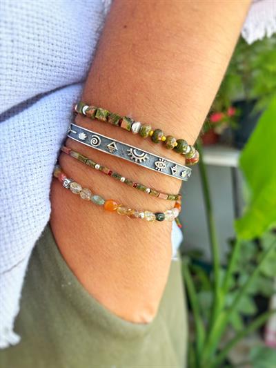 Otantik Unisex Kelepçe Bileklik 