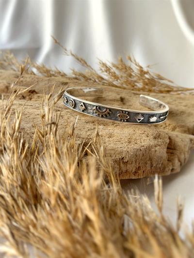 Otantik Unisex Kelepçe Bileklik 