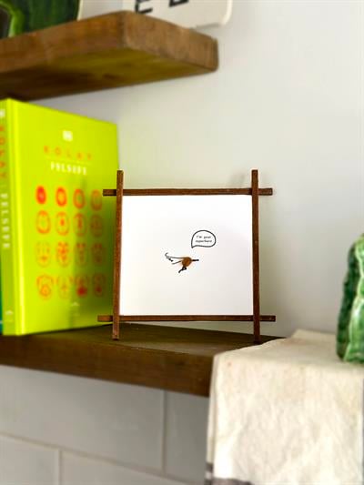 Özel Tasarım Kahve Çekirdekli Dekoratif Tablo 