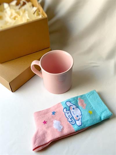 Pembe Bardak Cinnamon Hediye seti