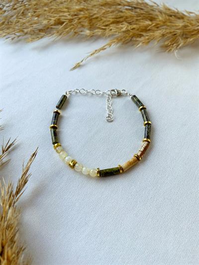 Rita Doğaltaş Tasarım Bileklik 925 Ayar Gümüş