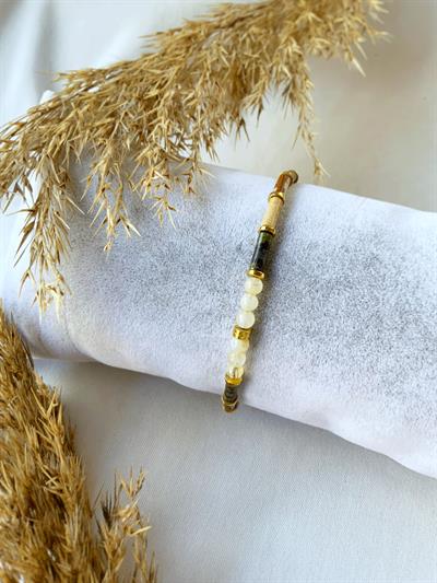 Rita Doğaltaş Tasarım Bileklik 925 Ayar Gümüş