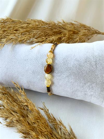 Roar Doğaltaş Tasarım Bileklik 925 Ayar Gümüş