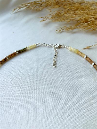 Ross Hematite Doğaltaş Kolye