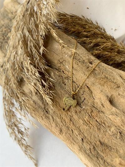 Şans Fili Çelik Kolye