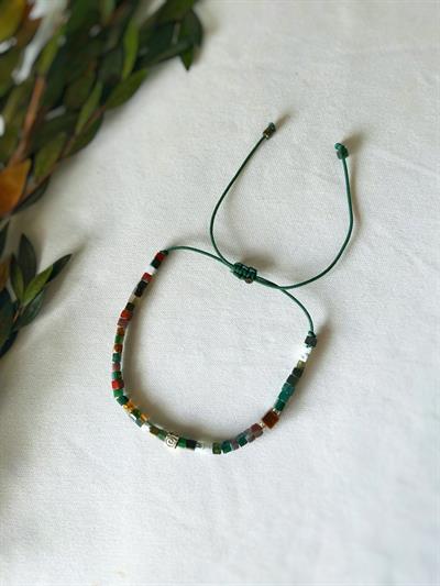 Suit Unisex Kare Akik Bileklik