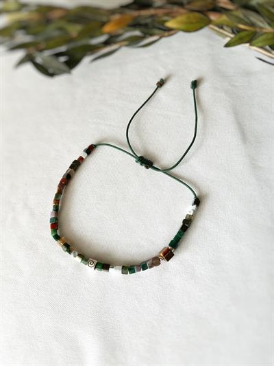 Suit Unisex Kare Akik Bileklik