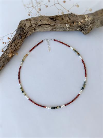 Tanrıça Freya Doğaltaş Kolye