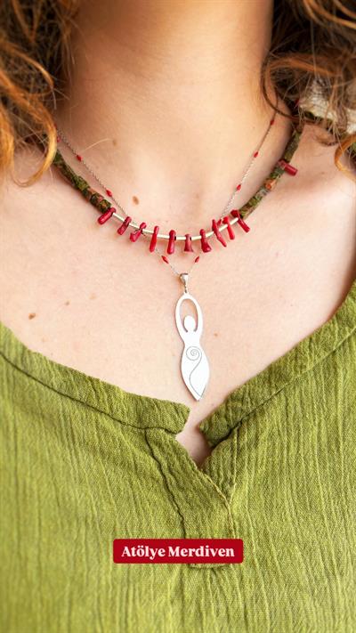 Tanrıça Kibele Kolye Ucu