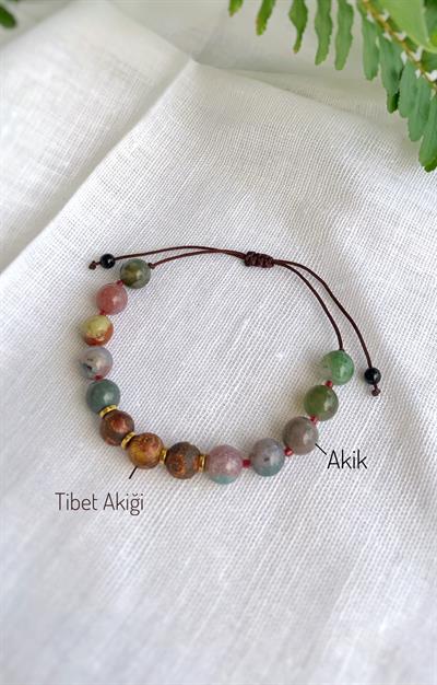Tibet Akiği Bileklik
