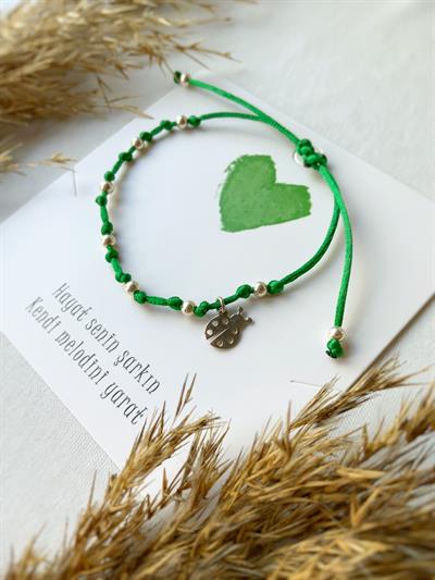 Uğur böceği Charm Bileklik