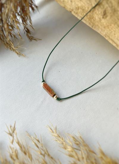 Unakit Minimal Gümüş Kolye