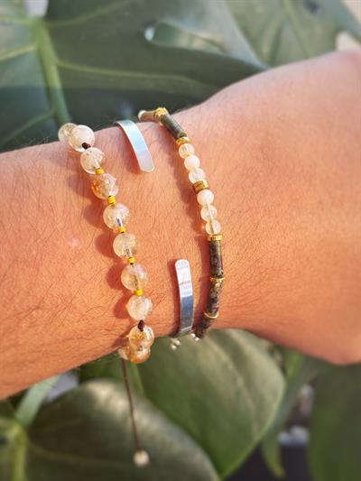 Unisex Basic Gümüş Kelepçe Bileklik