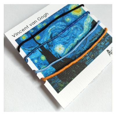 Van Gogh İp Bileklik Seti
