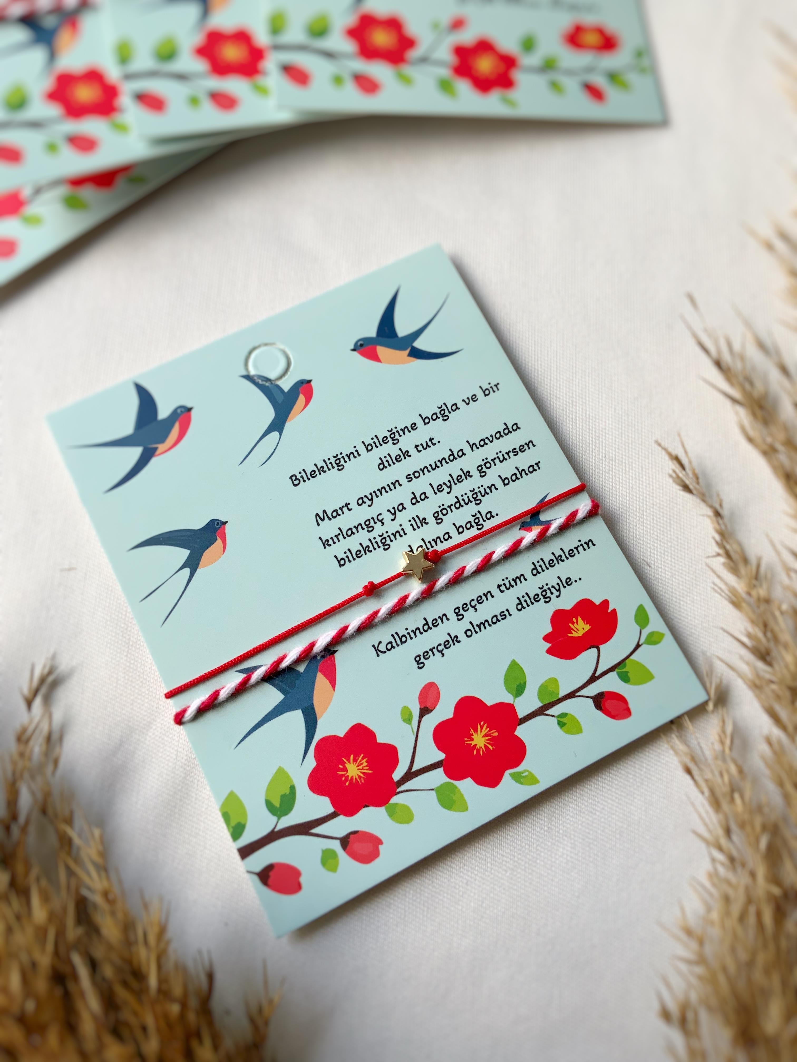 2li Marteniçka Dilek Bilekliği seti ( 3 adet )