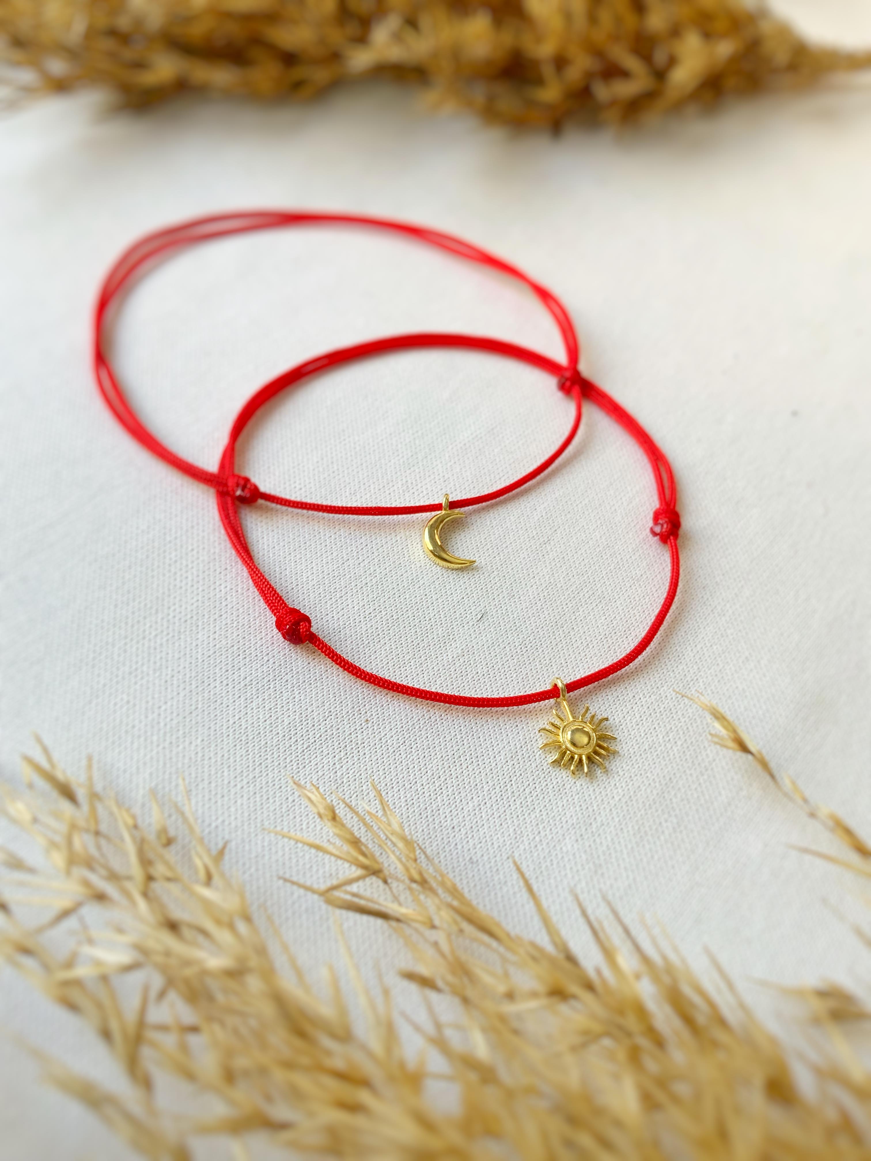 Ay Güneş Arkadaş Bilekliği