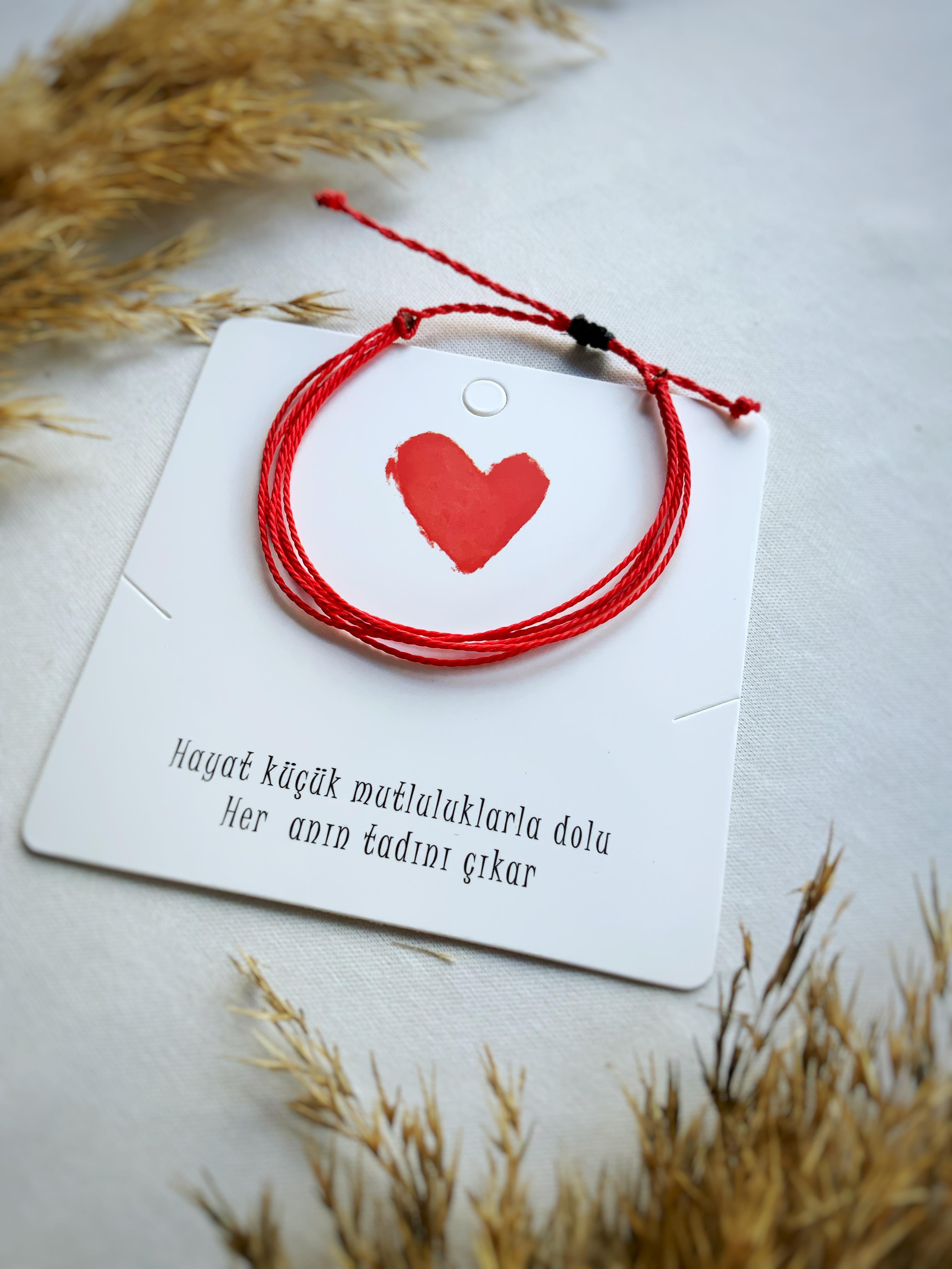 Boho Mutlu bileklik unisex çoklu ip bileklik