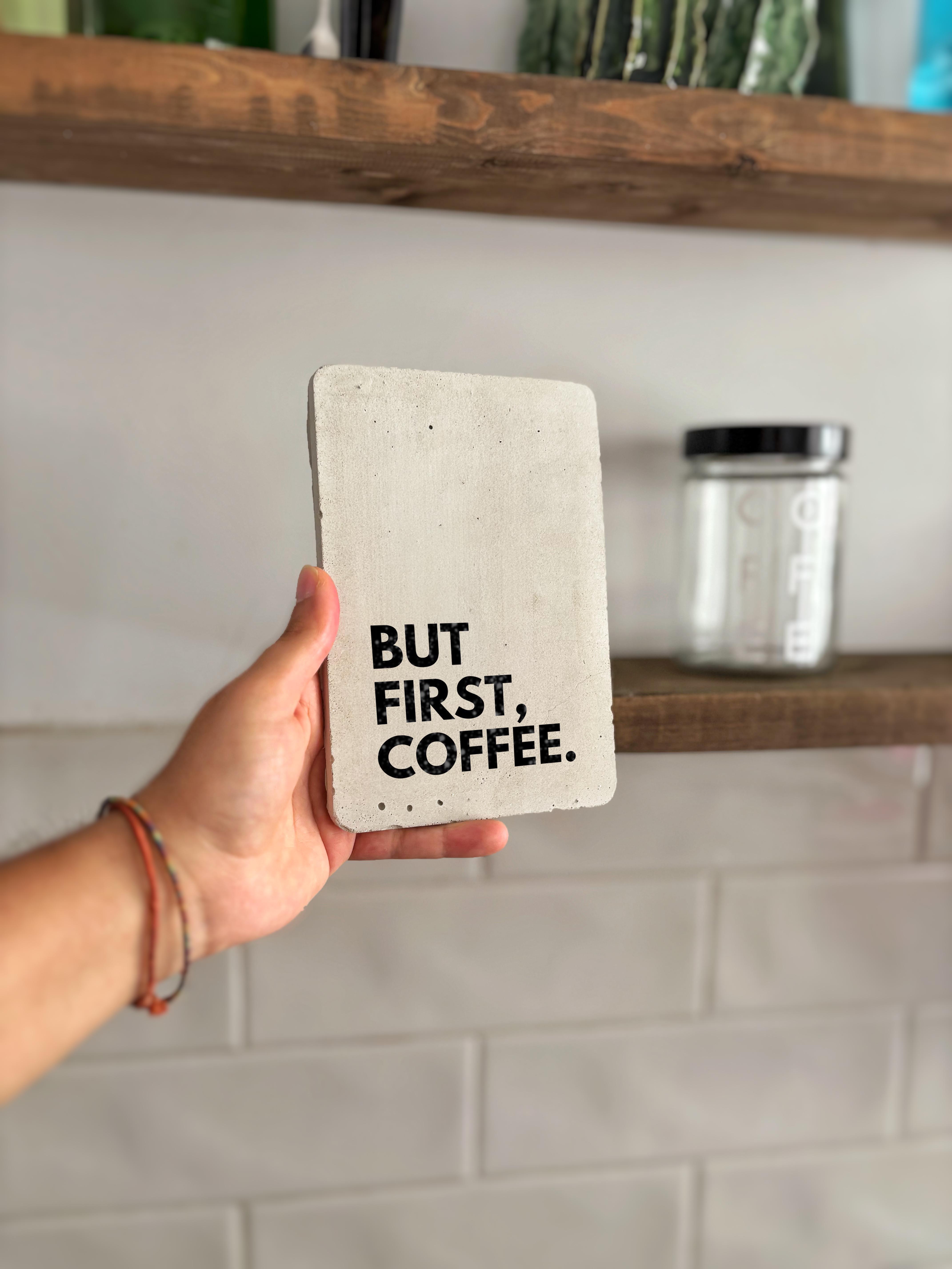 Dekoratif Brüt Beton Tablet