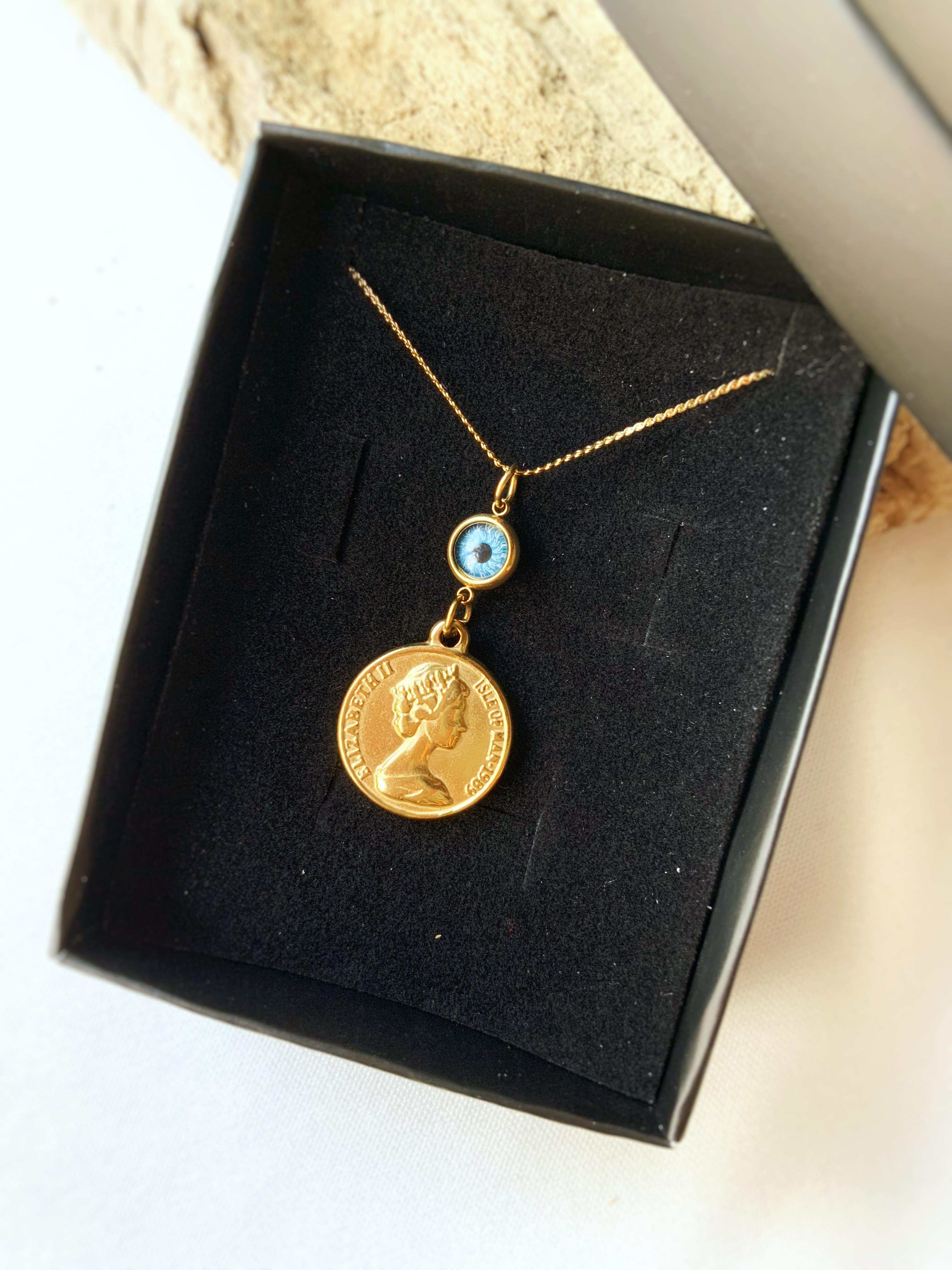 Elizabeth Madolyon Çelik Kolye