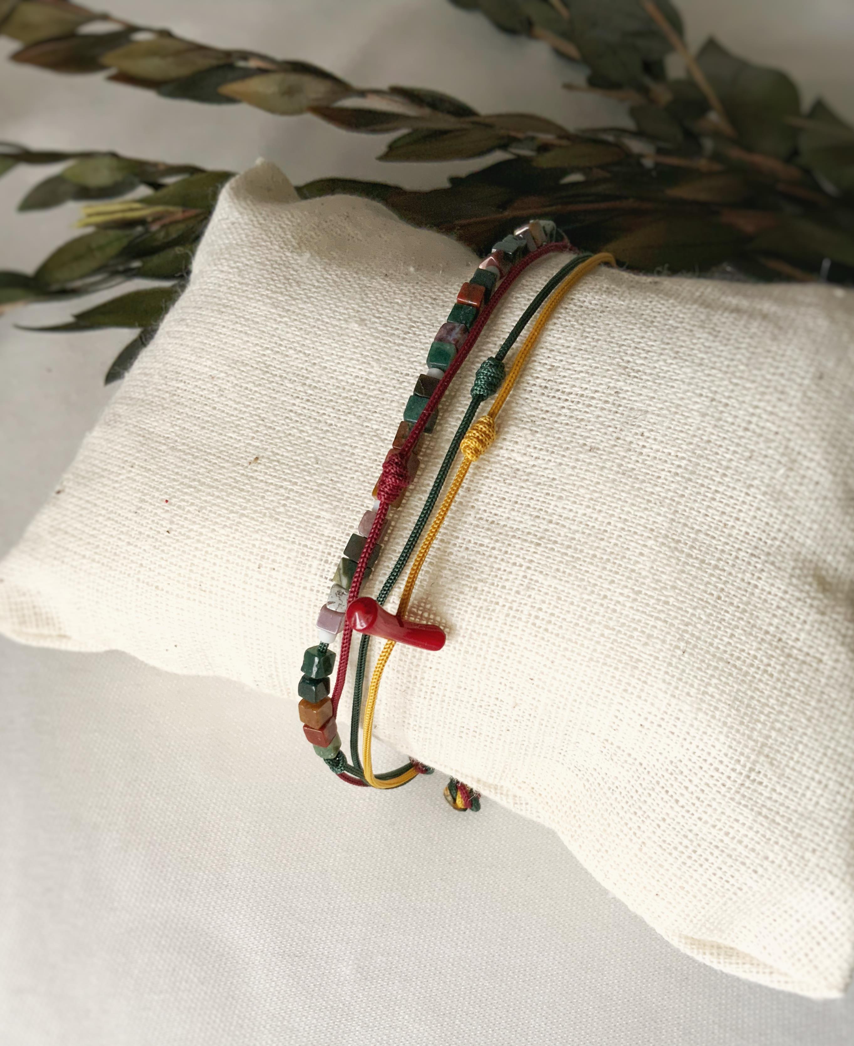 Hachi Akik Taşlı Unisex Bileklik