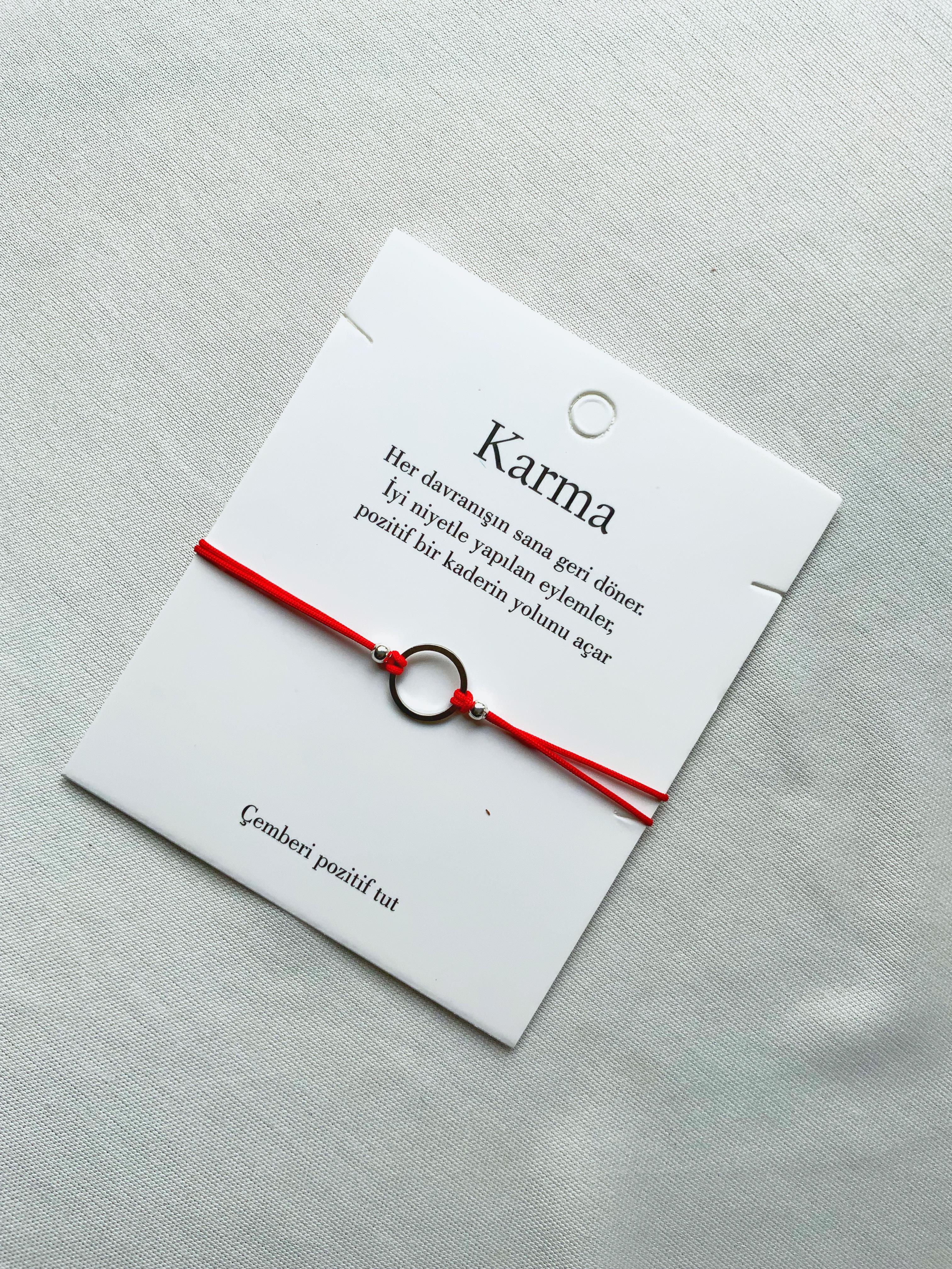 Karma Bileklik Kırmızı Ip Bileklik