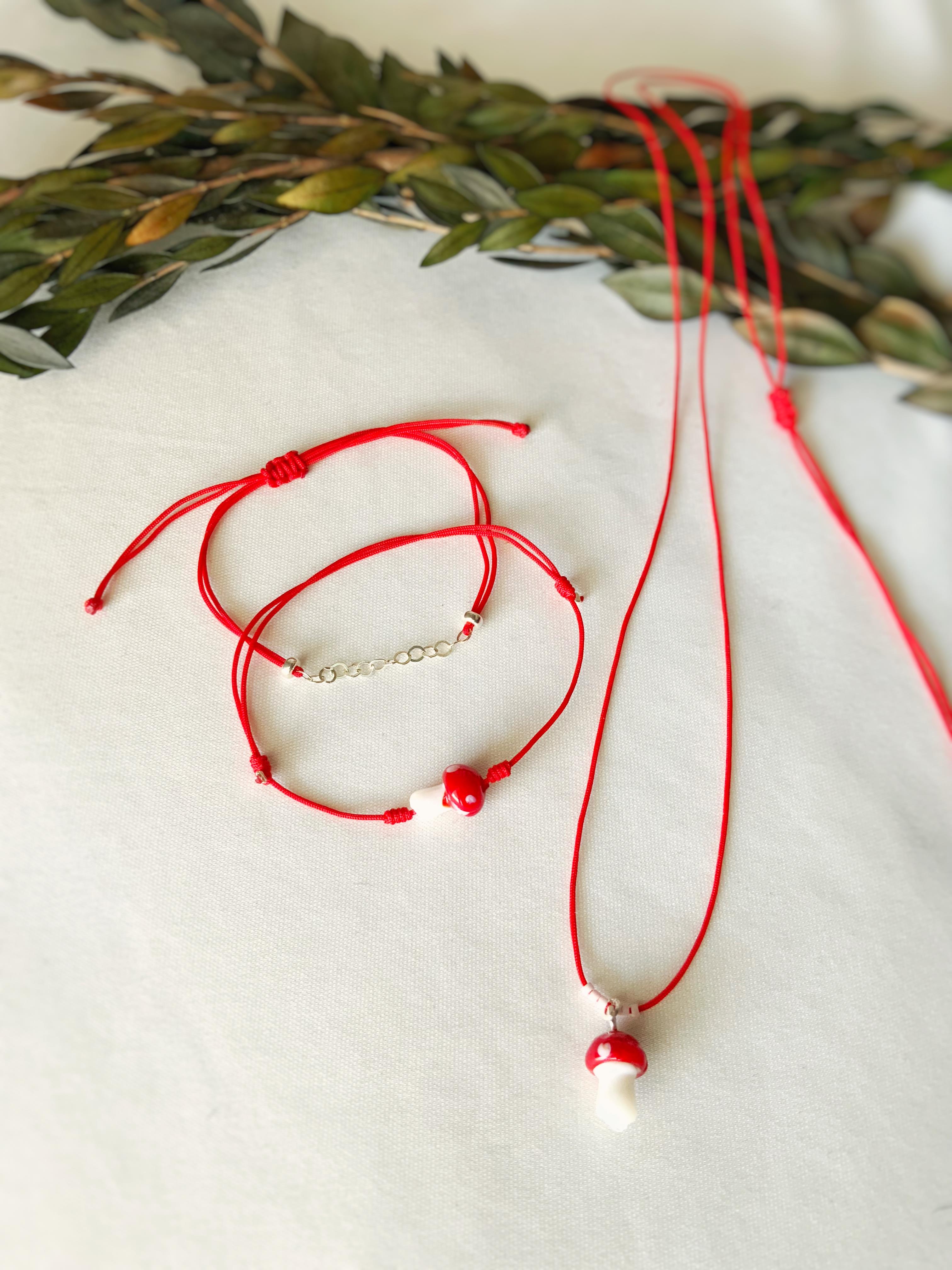 Kırmızı Şans Mantarı 3lü set 