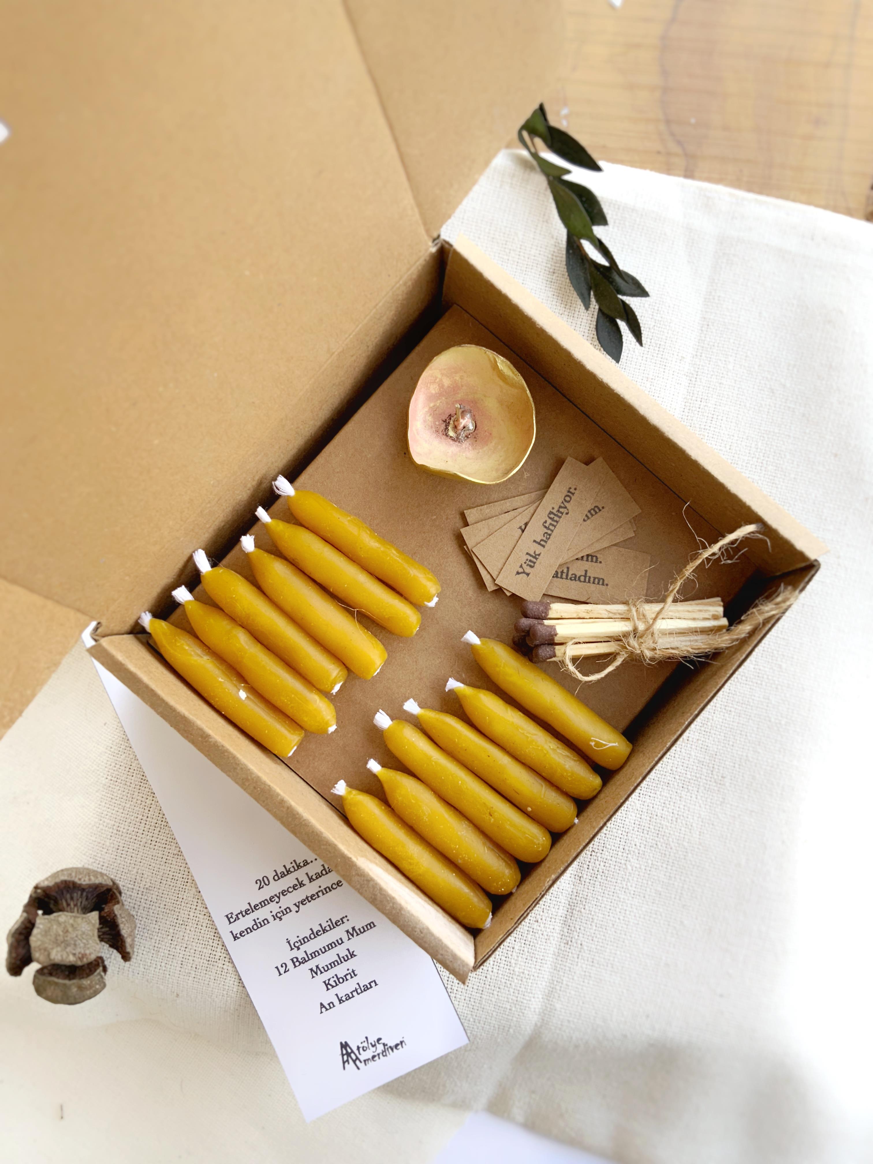 Lumen | Balmumu Mindfullness Mum Seti 