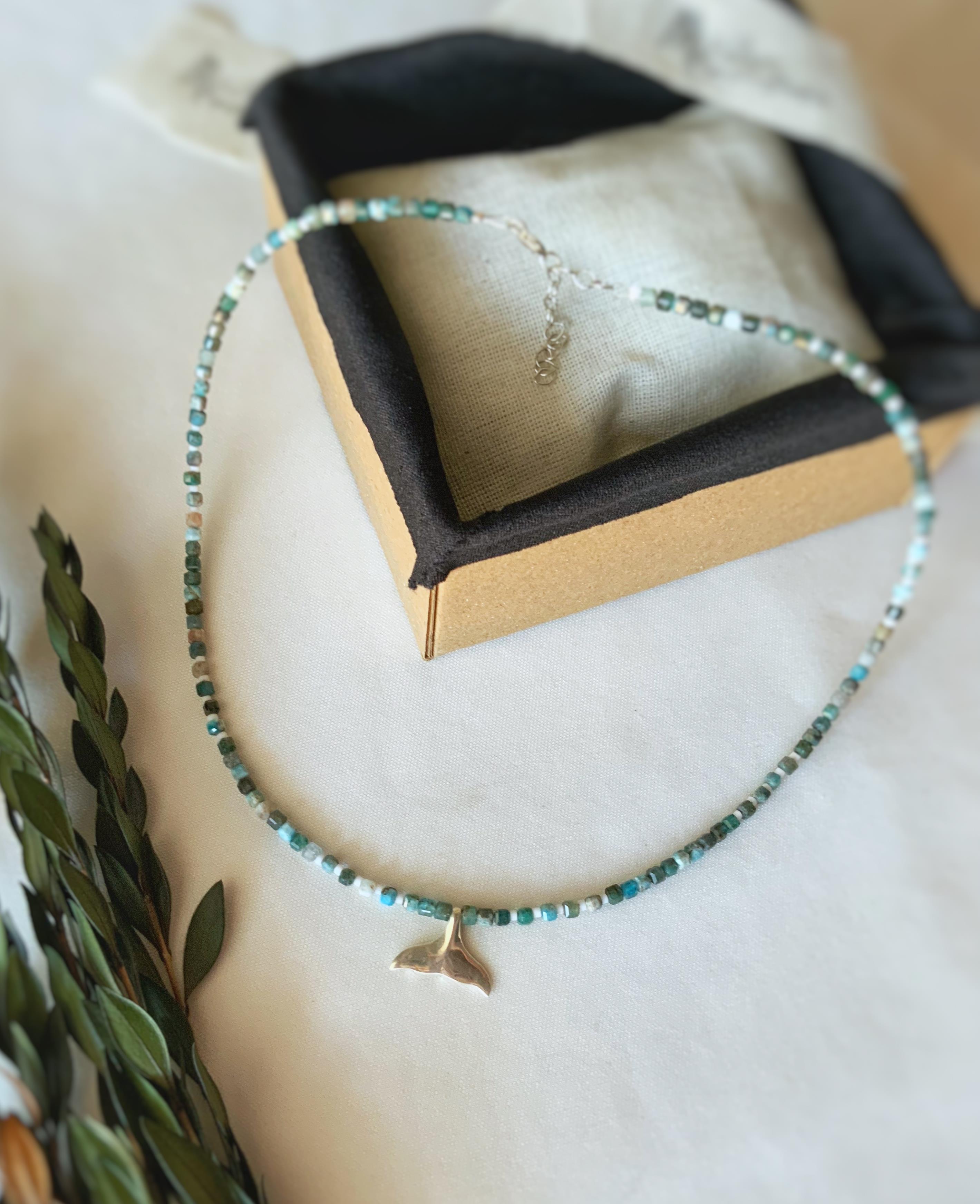 Nykis Apatit Taşı Kolye 