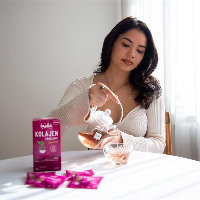 Collagen Infused Green Tea