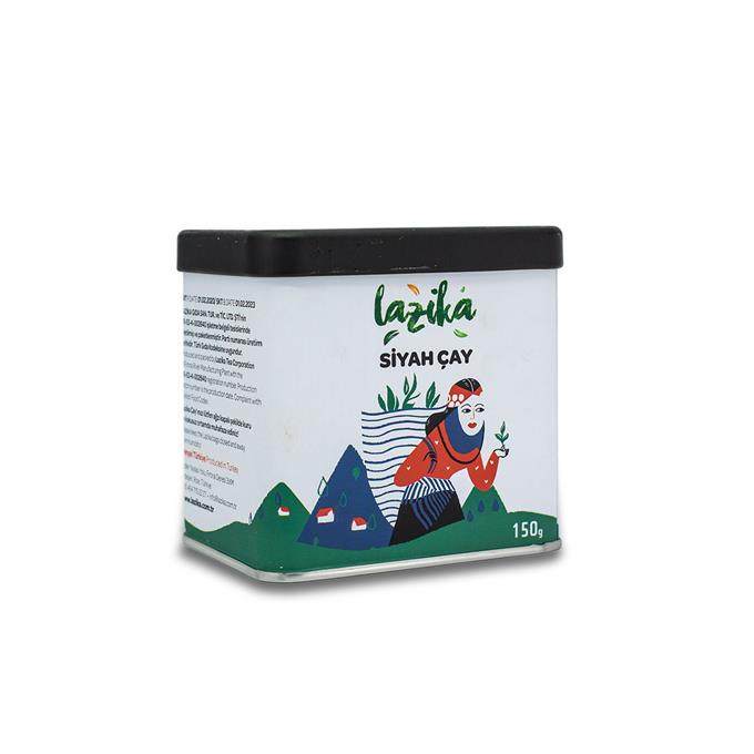 Siyah Çay Metal Kutu