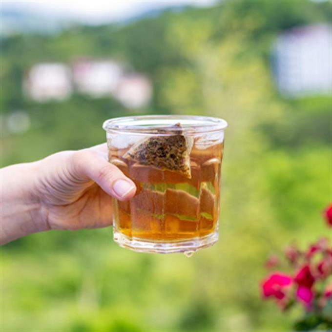 Cold Brew Detox Iced Tea  with Mint and Strawberry Flavor