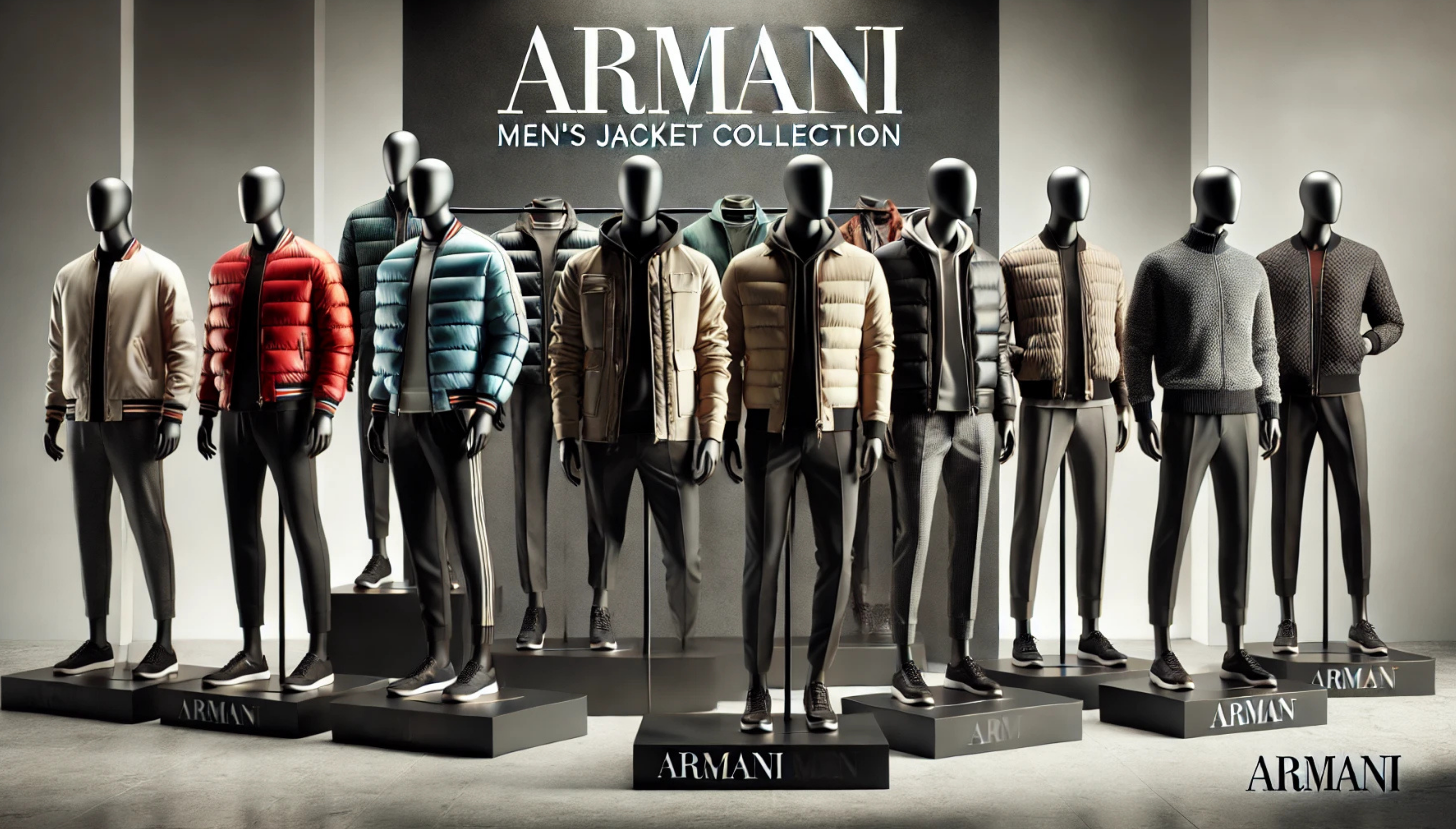 Armani Erkek Mont Koleksiyonu