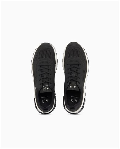 Armani Exchange Erkek Düşük Bilekli Siyah Sneaker XM003611 AF29101-UC001