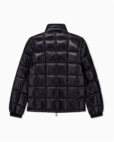 Armani Exchange Erkek Sıfır Yaka Fermuarlı Uzun Kollu Siyah Ceket XM003474 AF23755-UC001