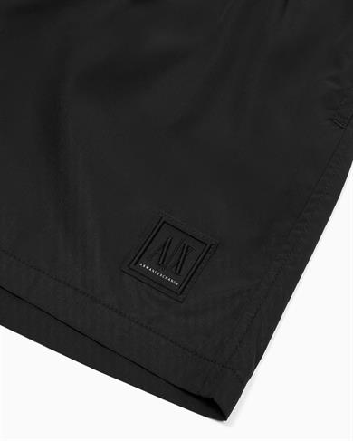 Armani Exchange Erkek Bel Bağlamalı Kısa Cepli Astarlı Siyah Mayo XM000812 AF13556-UC001