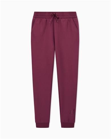 Armani Exchange Kadın Yüksek Belli Pamuk Karışımlı Günlük Kullanım Bordo Eşofman Altı XW000828 AF13397-UA343