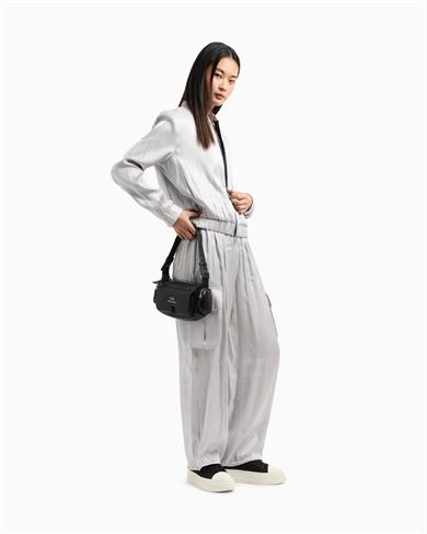 Armani Exchange Kadın Jogger Stil Bel Ve Paça Uçları Lastikli Yan Cep Gri Pantolon XW000139 AF10839-M8047