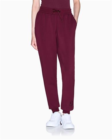 Armani Exchange Kadın Yüksek Belli Pamuk Karışımlı Günlük Kullanım Bordo Eşofman Altı XW000828 AF13397-UA343