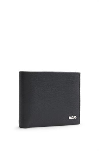 BOSS Erkek 6 Kart Bömeli İtalyan Model Tamemen Astarlı Siyah Kartlık 50529512-001