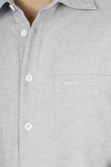 BOSS Erkek Cep Detaylı Gömlek Yaka Uzun Kollu 131 Gömlek 50527767-131