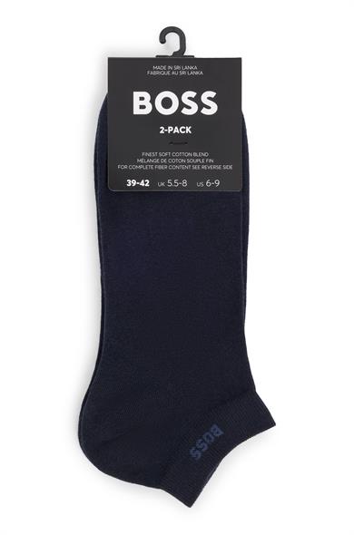 BOSS Erkek Marka Logolu Günlük Kullanım Lacivert Çorap 50469849-401