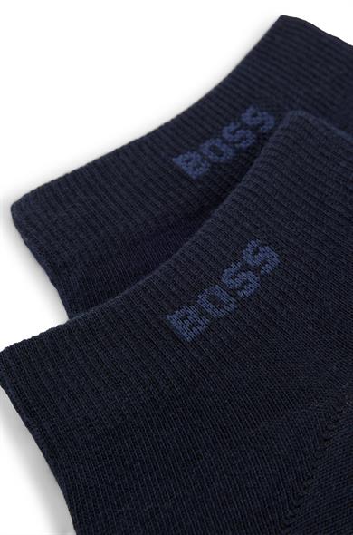 BOSS Erkek Marka Logolu Günlük Kullanım Lacivert Çorap 50469849-401