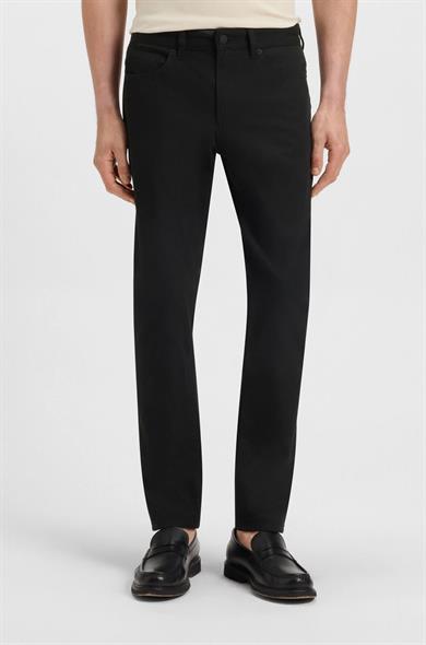 BOSS Erkek Normal Bel Daralan Paça Düz Model Cep Detay Siyah Pantolon 50543953-001