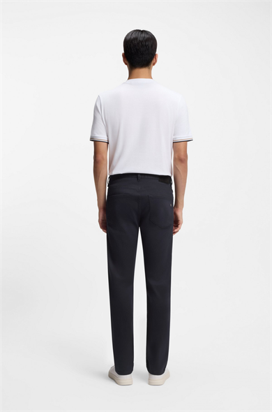 BOSS Erkek Normal Kalıp Düz Paça Lacivert Jeans 50550942-404