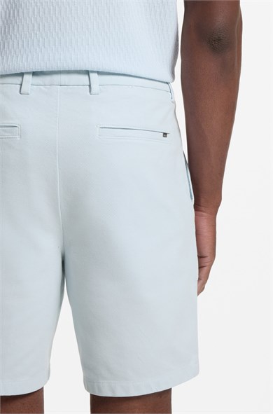 BOSS Erkek Regular Fit Normal Bel Pamuklu Açık Mavi Şort 50555859-499