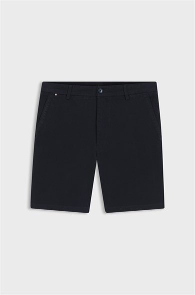 BOSS Erkek Regular Fit Normal Bel Pamuklu Lacivert Şort 50555859-404