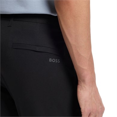 BOSS Erkek Regular Fit Normal Bel Düz Paça Siyah Pantolon 50567132-001