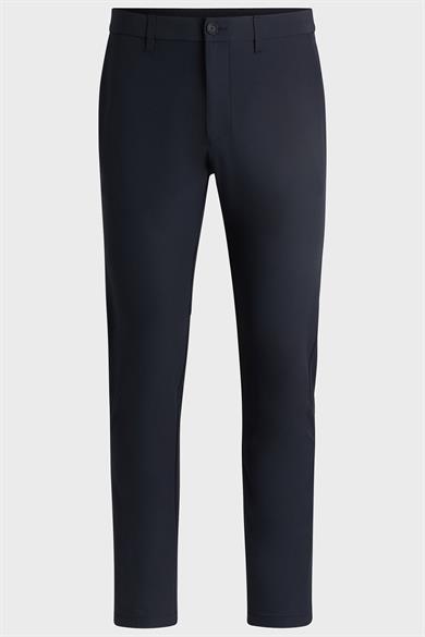 BOSS Erkek Slim Fit Çabuk Kuruyan Su Tutmayan Dar Paça Lacivert Pantolon 50534303-402