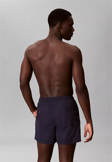 Calvin Klein Erkek Beli Lastikli ve İp Bağlamalı Logo Detaylı Normal Kesim Lacivert Deniz Şortu LV00N61029-0PP
