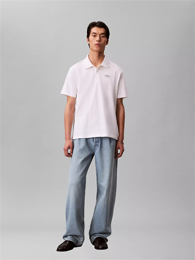 Calvin Klein Erkek Bisiklet Yaka Kısa Kol Pamuklu Düz Model Beyaz T-Shirt LV04RF209G-YAF